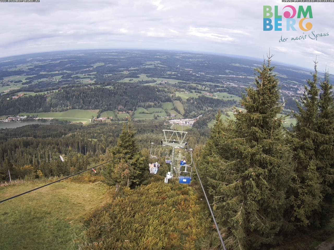 Archiv Foto Webcam Blomberglift (Bayern)
