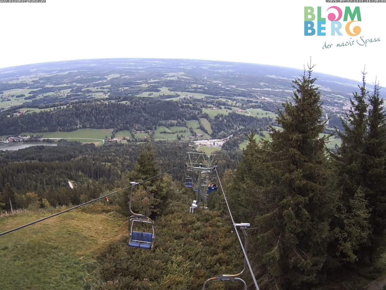 Archiv Foto Webcam Blomberglift (Bayern)