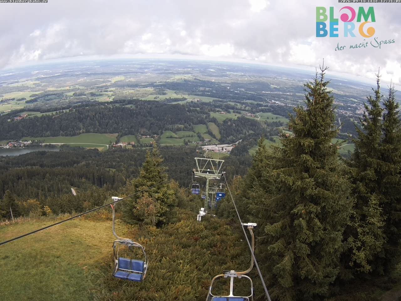 Archiv Foto Webcam Blomberglift (Bayern)