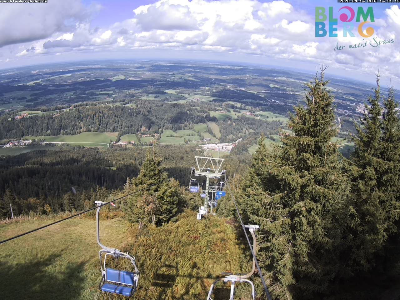 Archiv Foto Webcam Blomberglift (Bayern)
