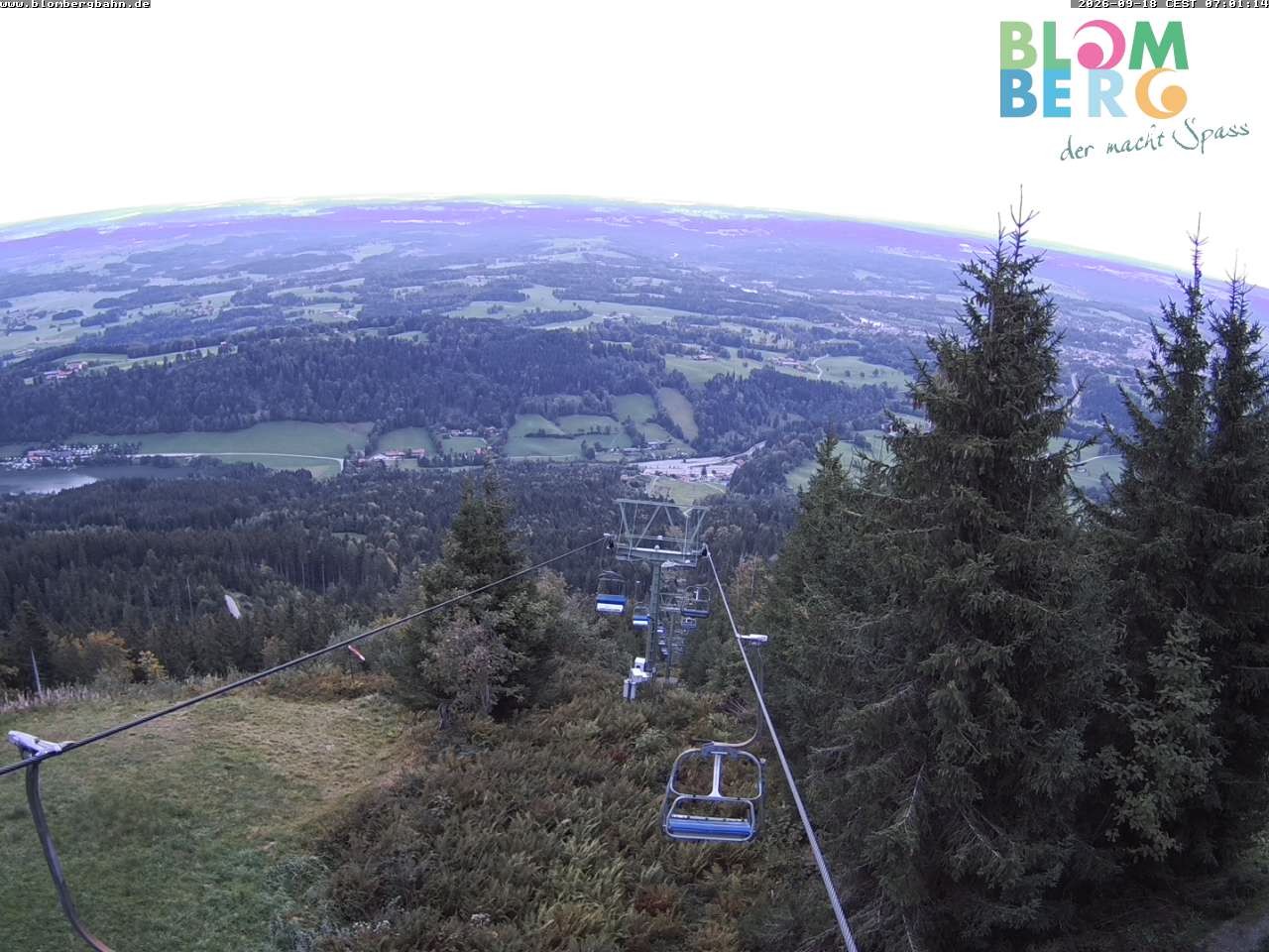Archiv Foto Webcam Blomberglift (Bayern)