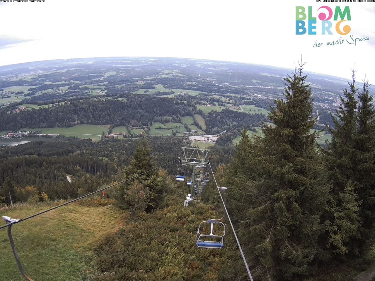 Archiv Foto Webcam Blomberglift (Bayern)