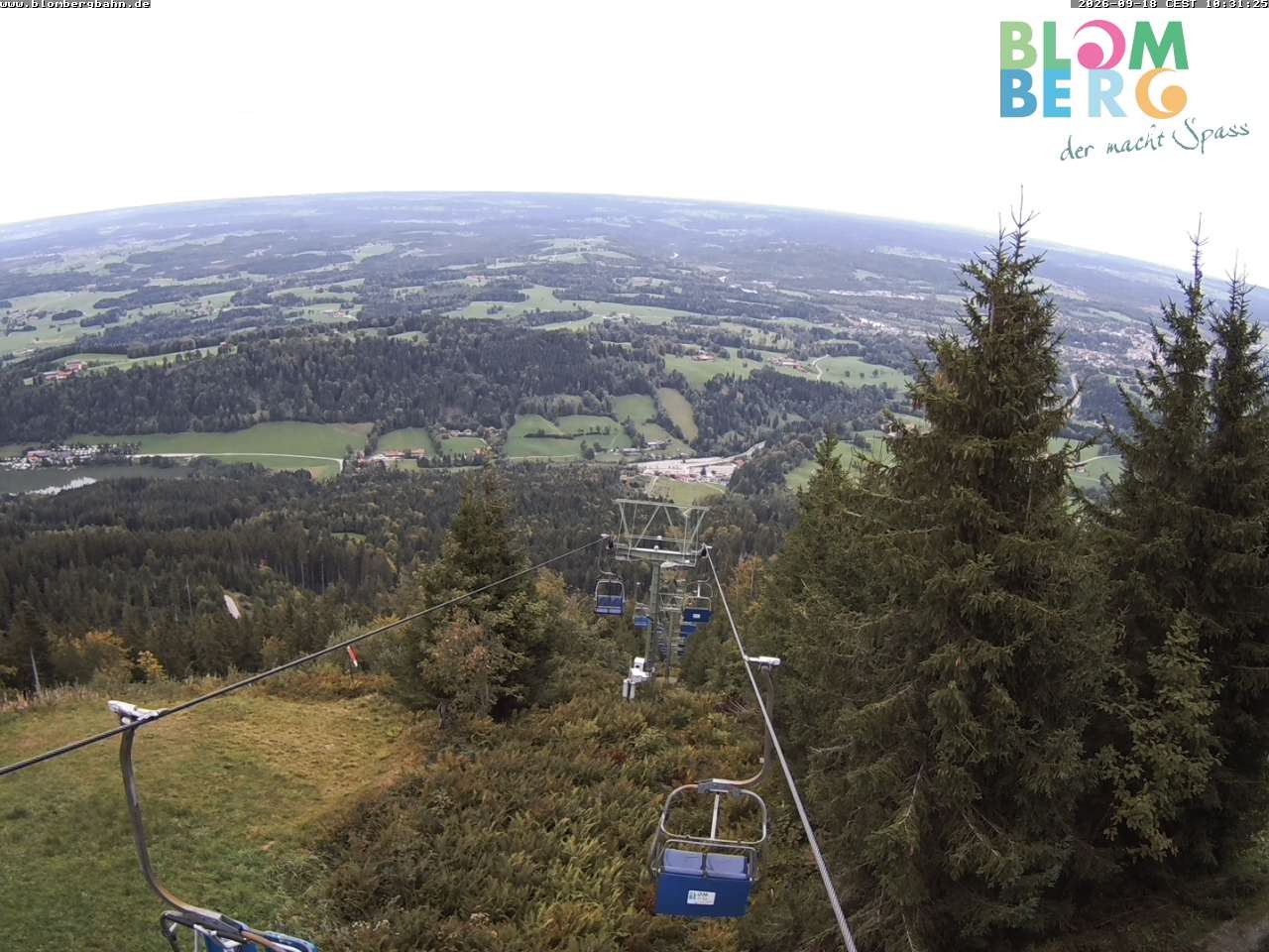 Archiv Foto Webcam Blomberglift (Bayern)