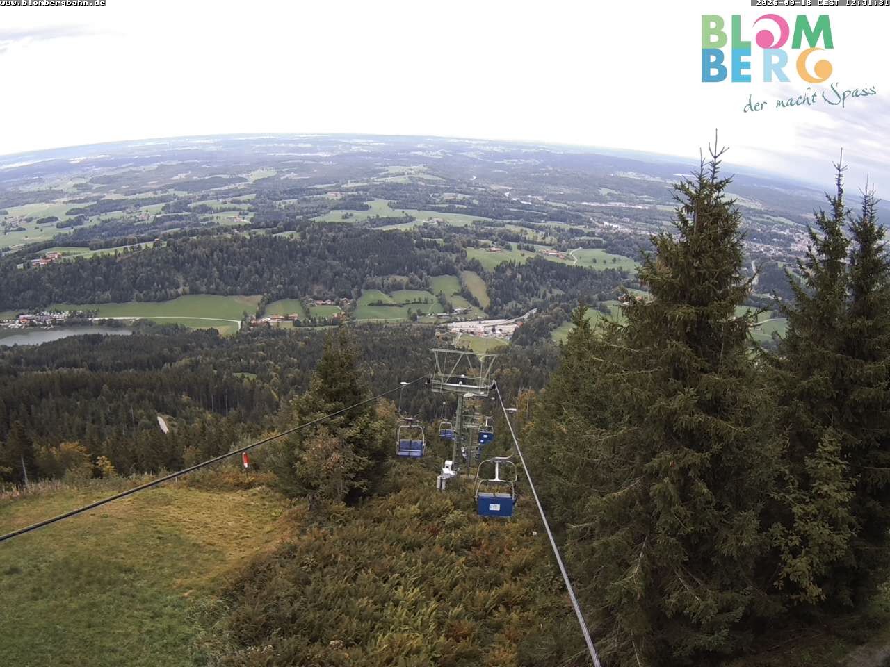 Archiv Foto Webcam Blomberglift (Bayern)