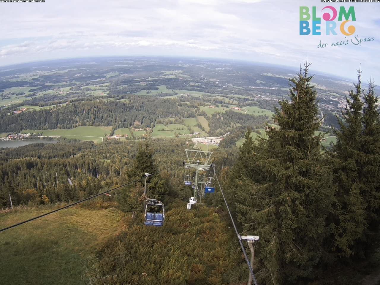 Archived image Webcam Blomberglift (Bavaria)