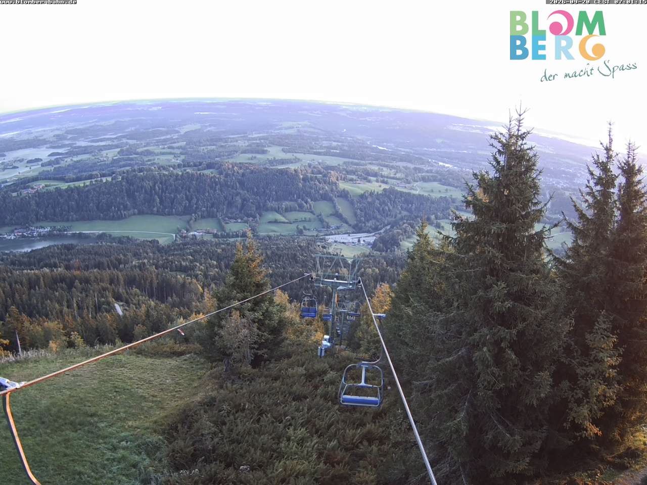 Archiv Foto Webcam Blomberglift (Bayern)