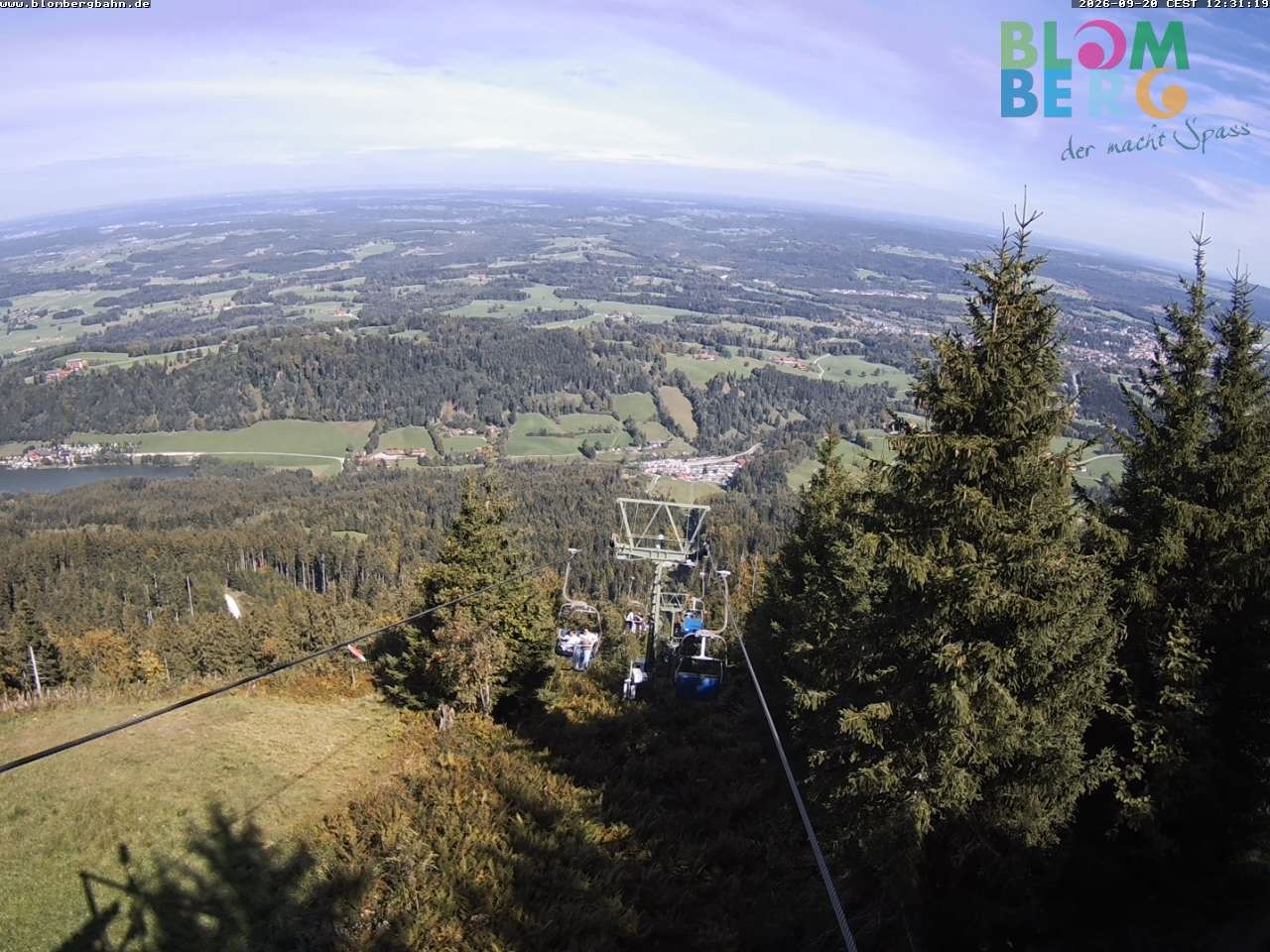 Archiv Foto Webcam Blomberglift (Bayern)