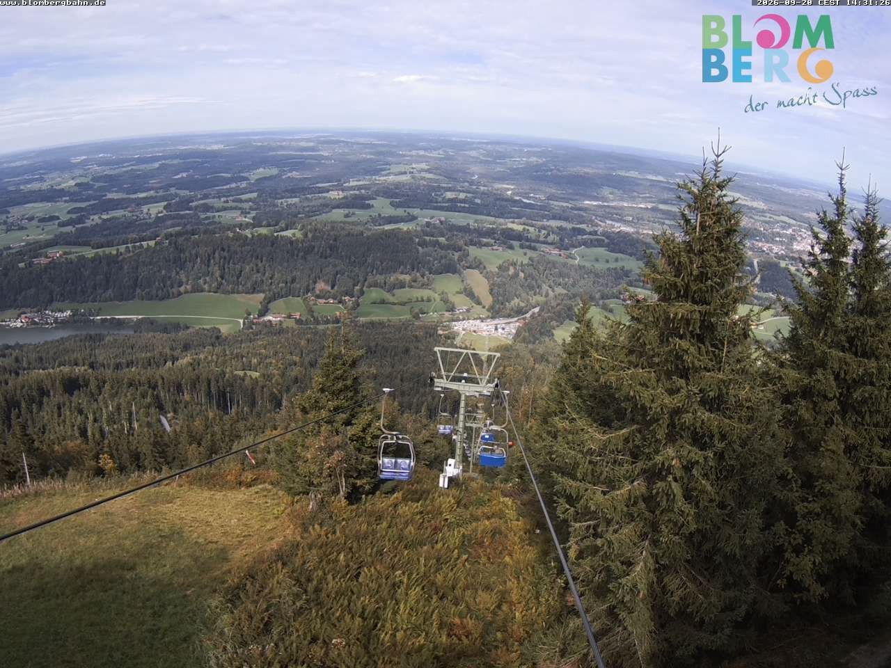 Archiv Foto Webcam Blomberglift (Bayern)