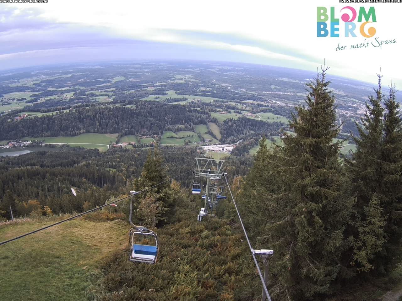 Archiv Foto Webcam Blomberglift (Bayern)