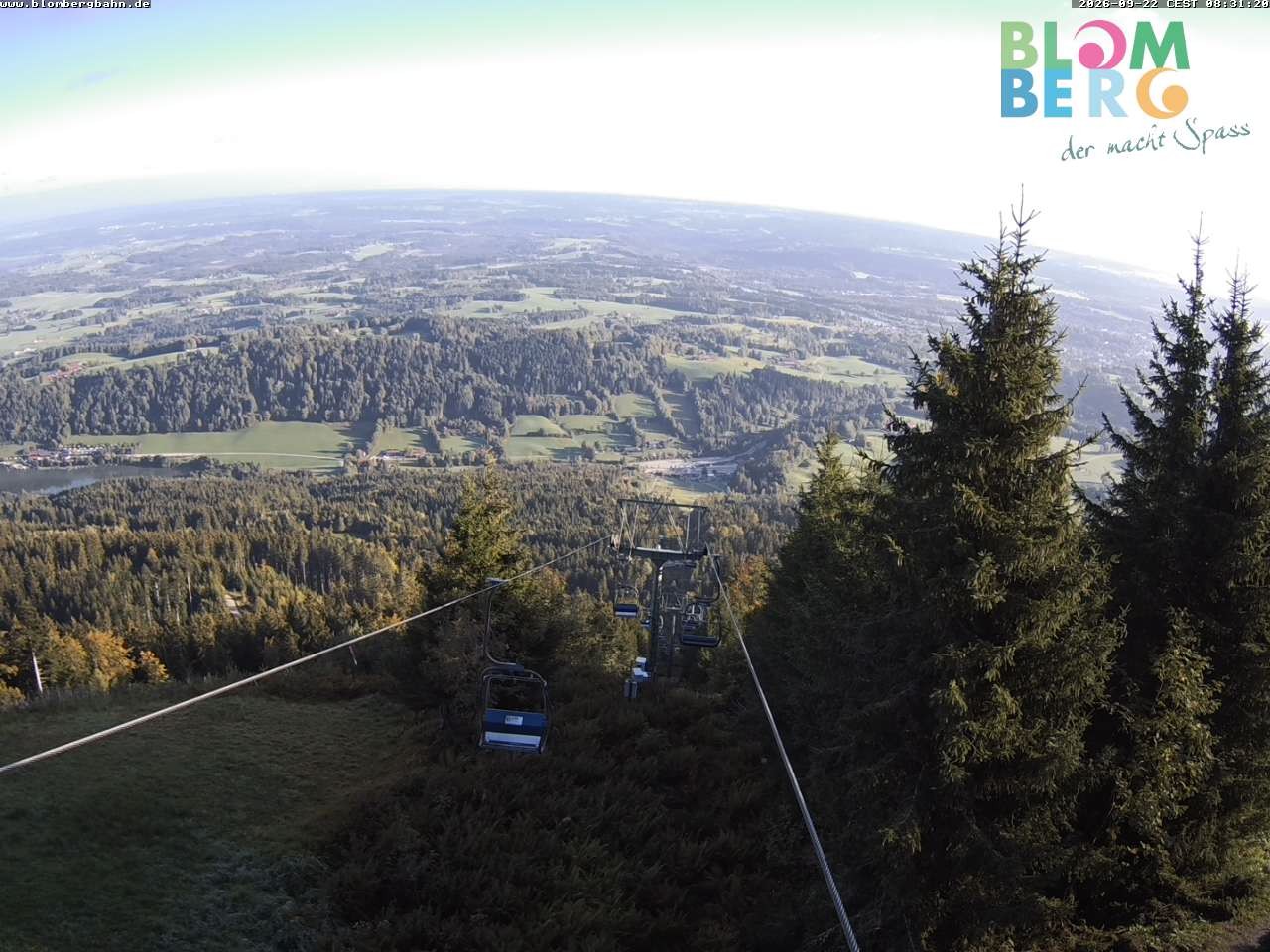 Archived image Webcam Blomberglift (Bavaria)