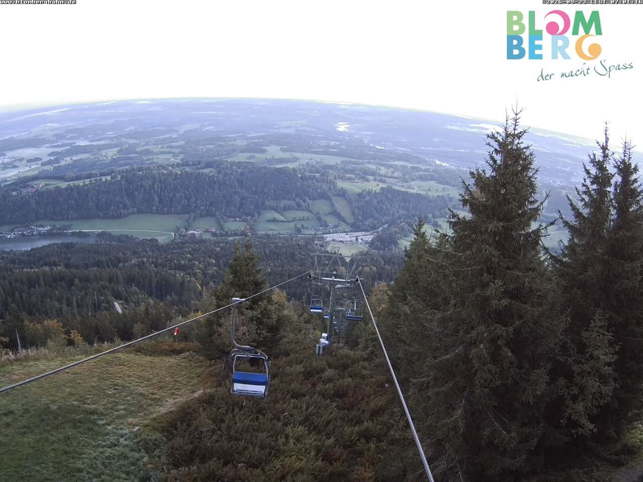 Archiv Foto Webcam Blomberglift (Bayern)
