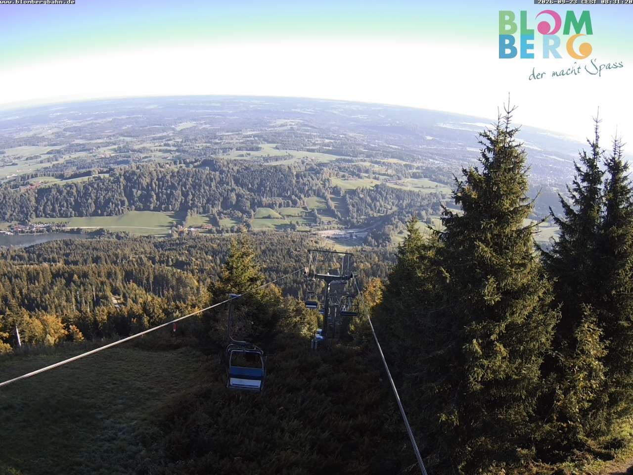 Archiv Foto Webcam Blomberglift (Bayern)