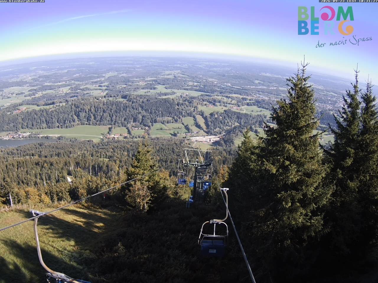 Archiv Foto Webcam Blomberglift (Bayern)