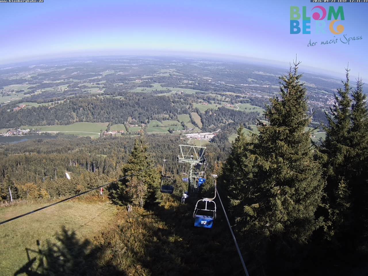 Archiv Foto Webcam Blomberglift (Bayern)