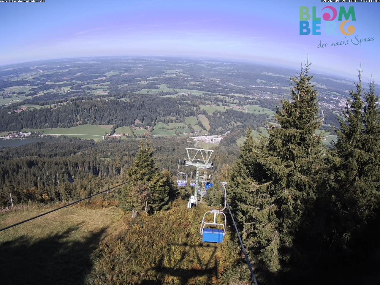 Archiv Foto Webcam Blomberglift (Bayern)