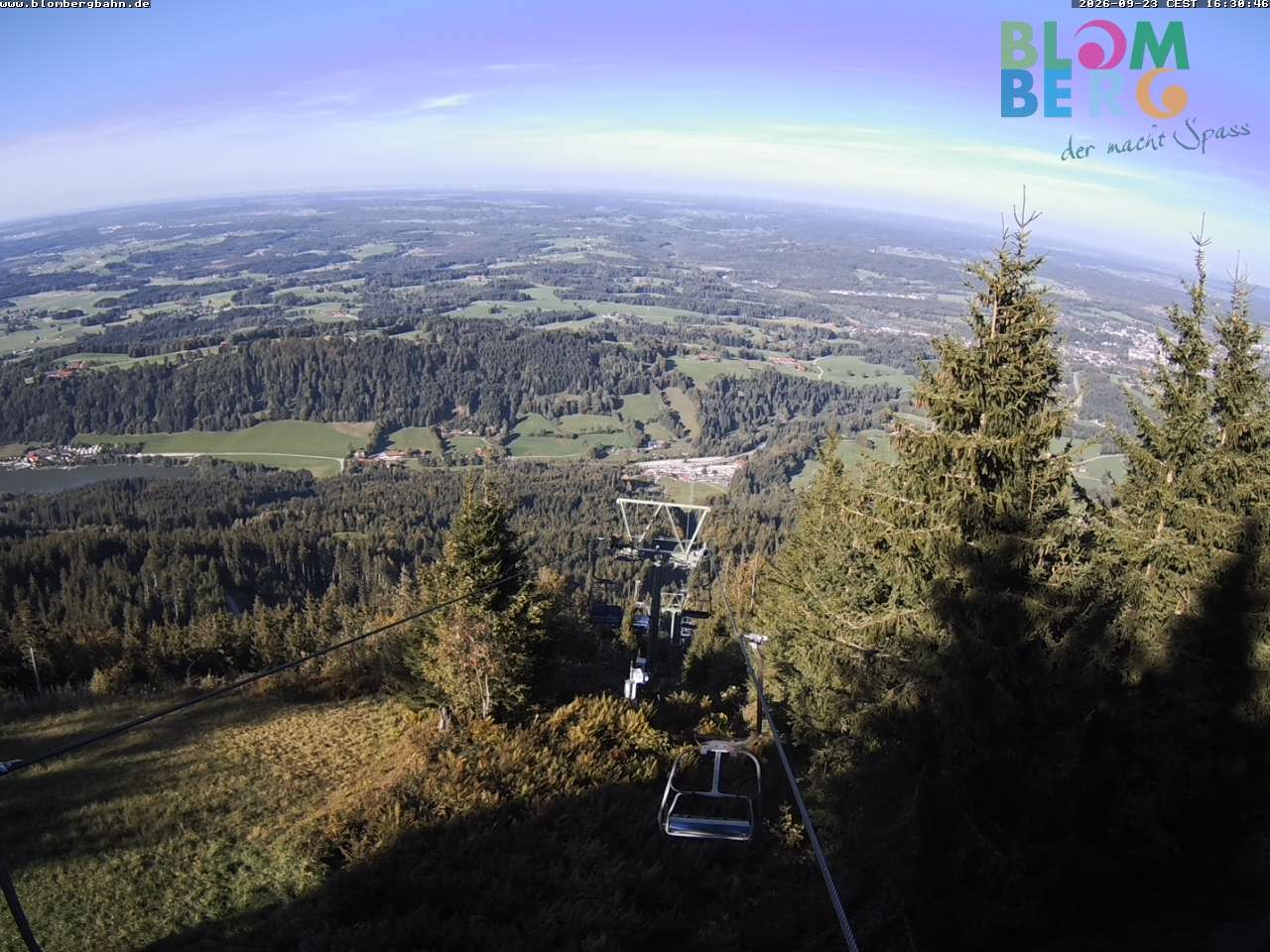 Archiv Foto Webcam Blomberglift (Bayern)