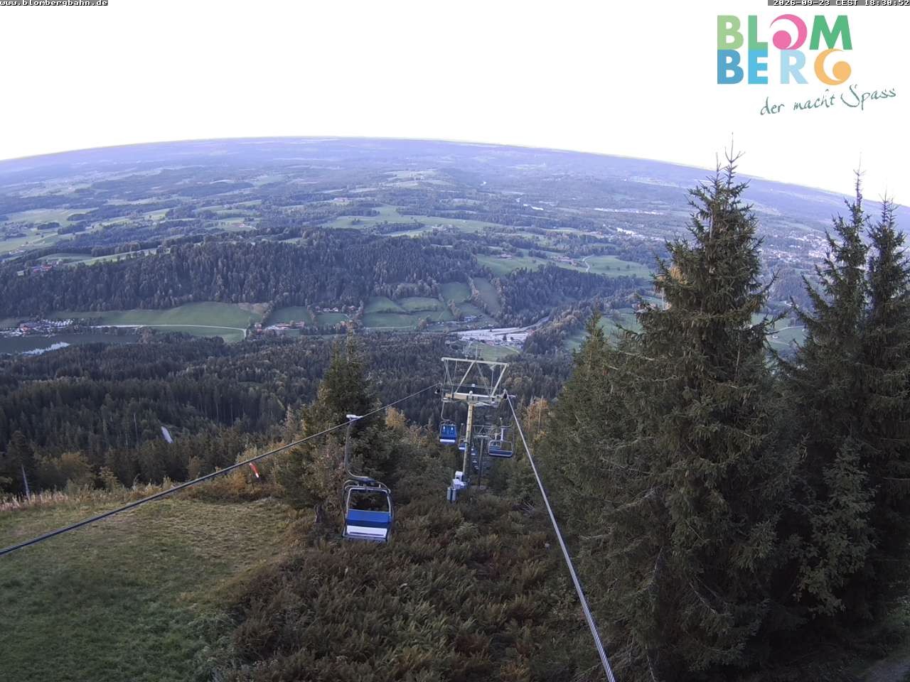 Archiv Foto Webcam Blomberglift (Bayern)