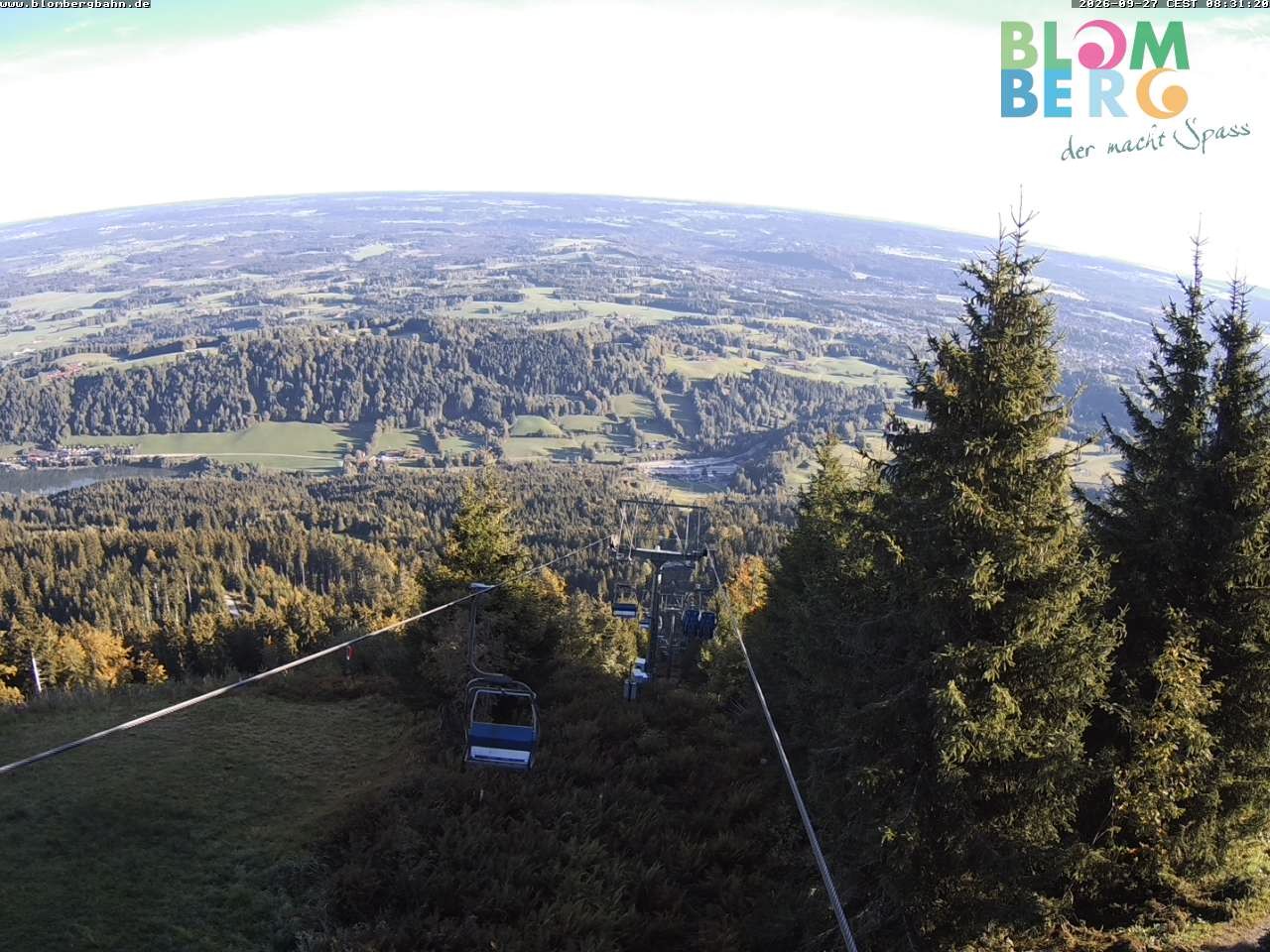 Archiv Foto Webcam Blomberglift (Bayern)