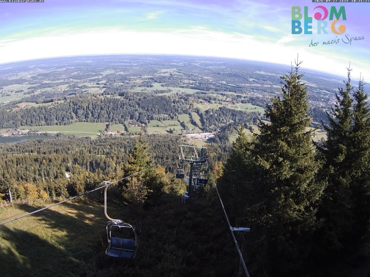 Archiv Foto Webcam Blomberglift (Bayern)
