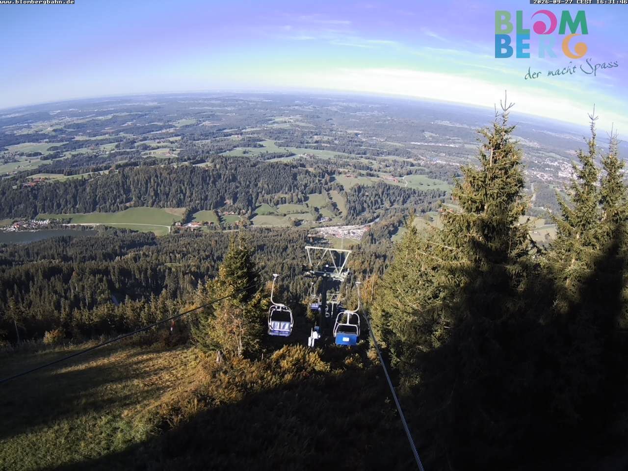 Archived image Webcam Blomberglift (Bavaria)