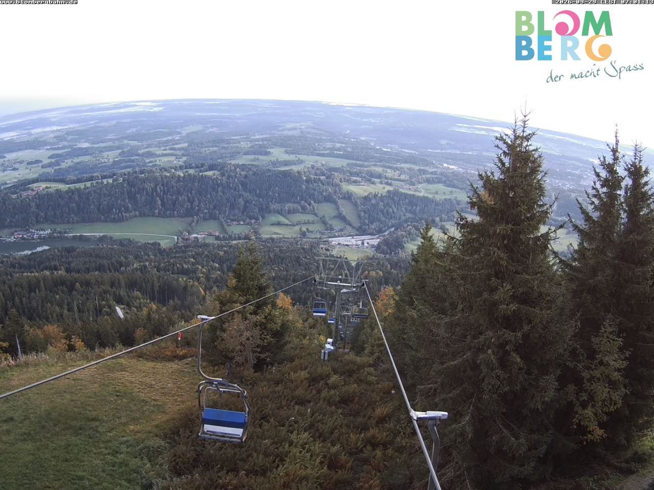 Archiv Foto Webcam Blomberglift (Bayern)