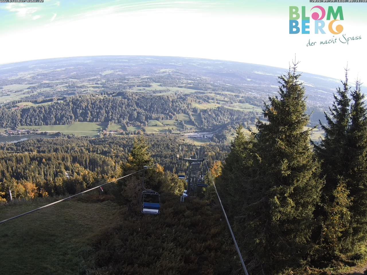 Archiv Foto Webcam Blomberglift (Bayern)