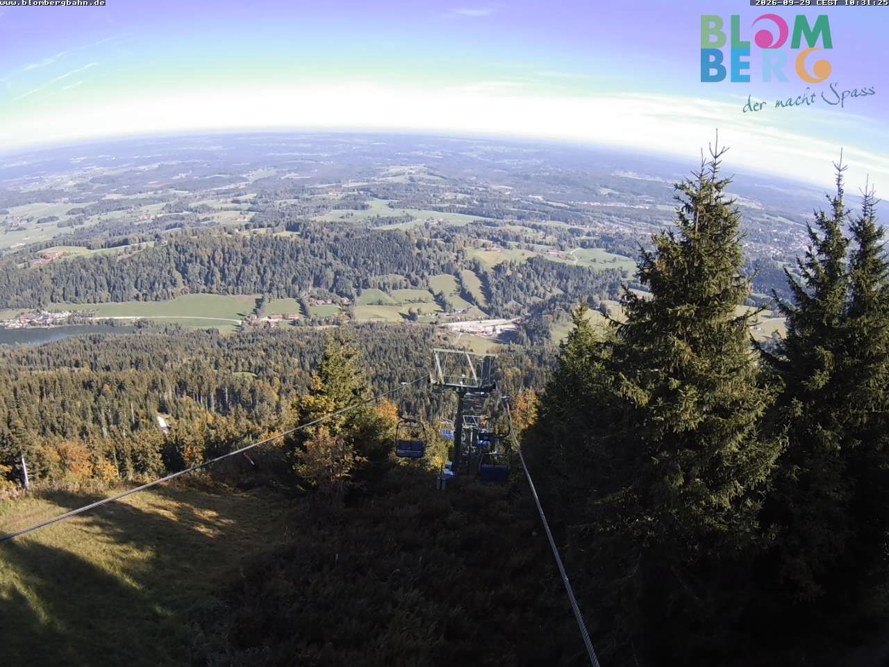 Archiv Foto Webcam Blomberglift (Bayern)