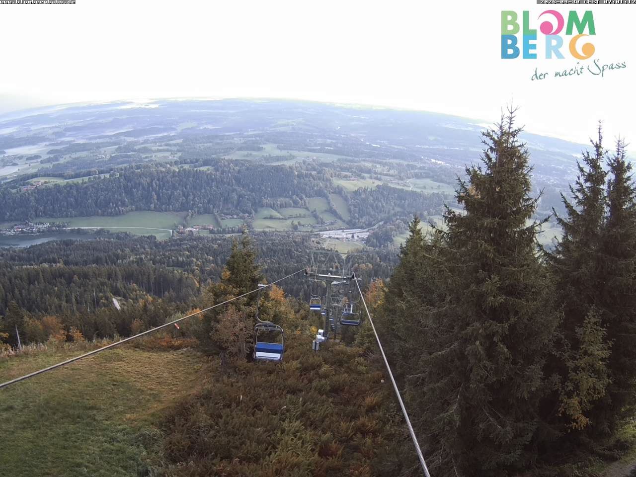 Archiv Foto Webcam Blomberglift (Bayern)