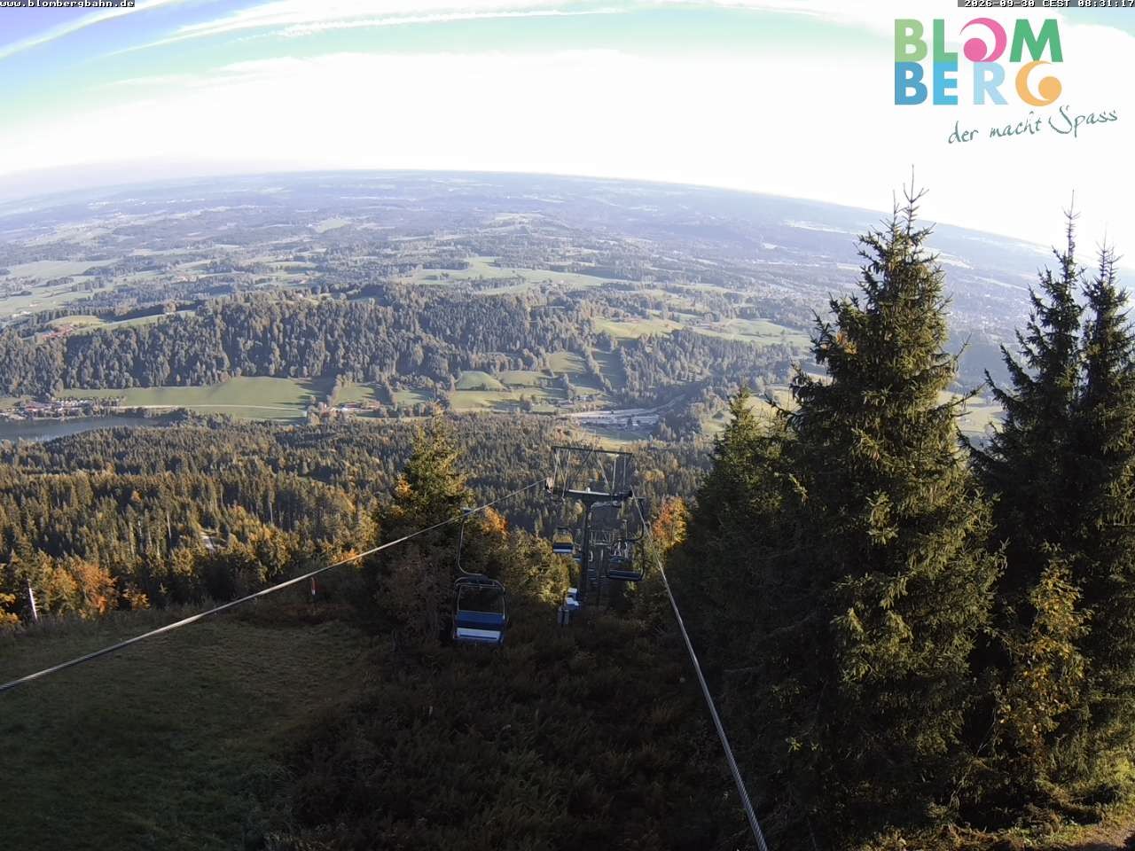 Archiv Foto Webcam Blomberglift (Bayern)