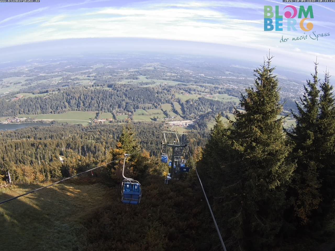 Archiv Foto Webcam Blomberglift (Bayern)