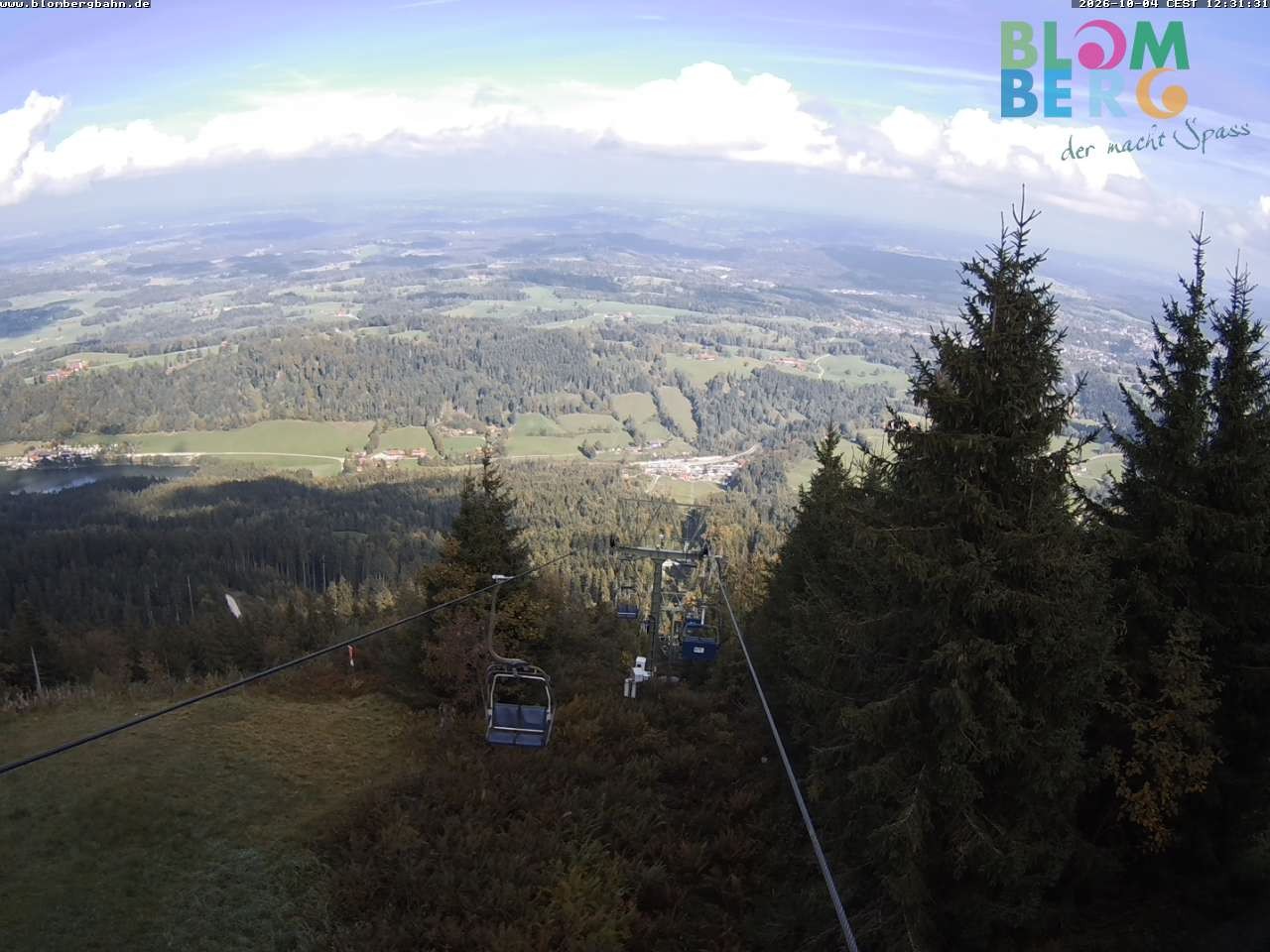 Archiv Foto Webcam Blomberglift (Bayern)