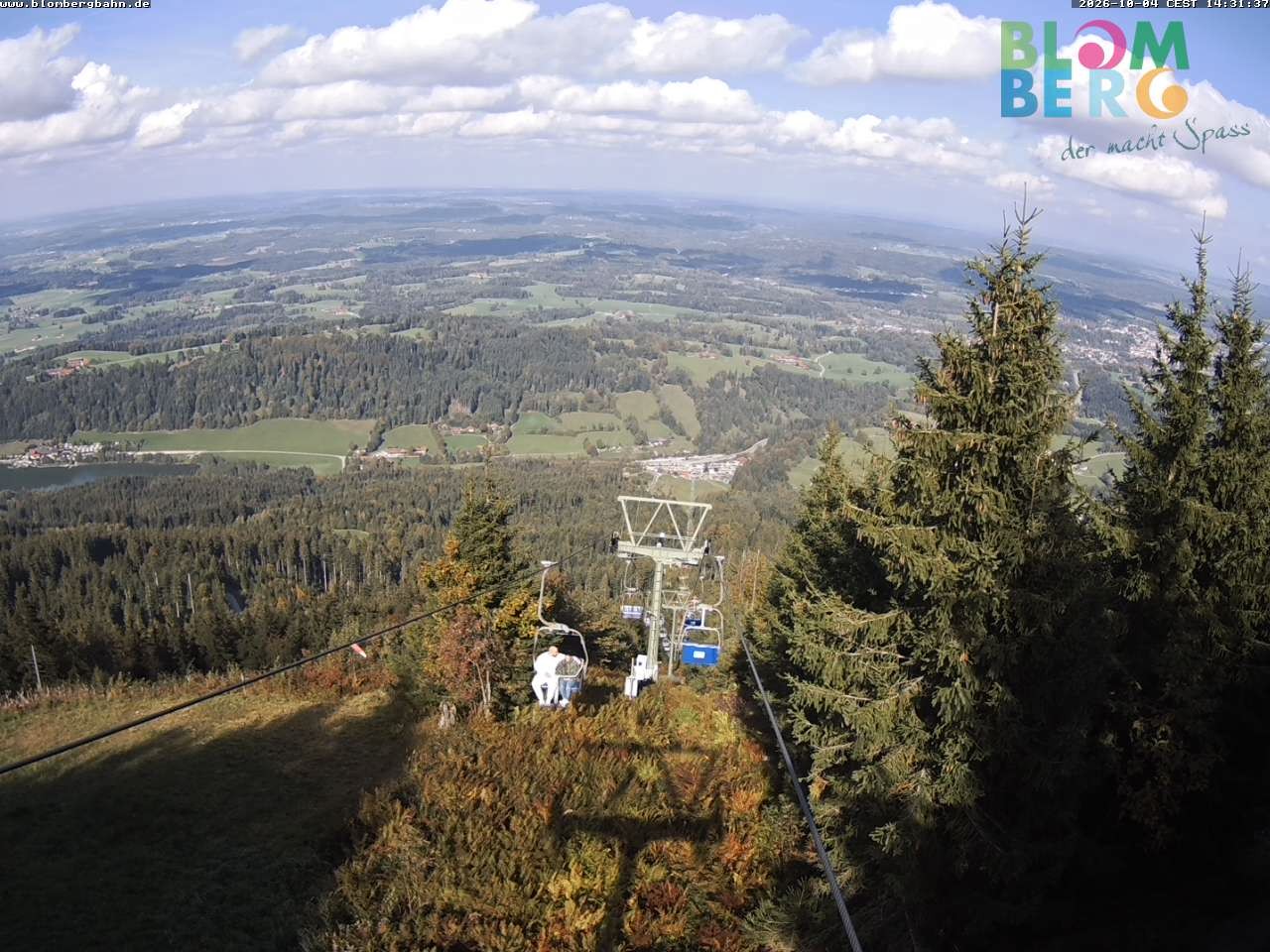 Archiv Foto Webcam Blomberglift (Bayern)