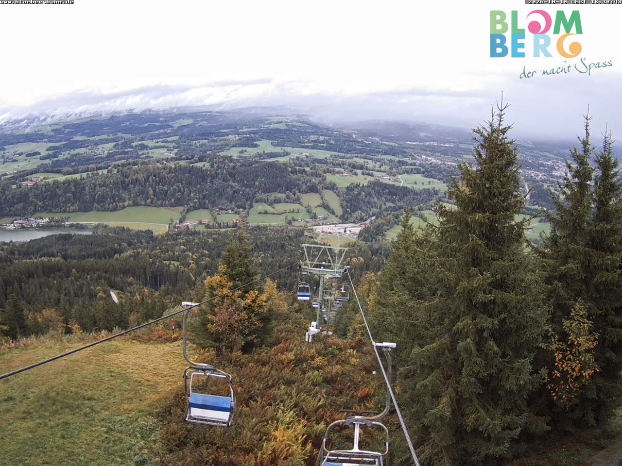 Archiv Foto Webcam Blomberglift (Bayern)