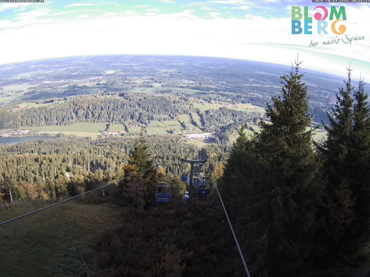 Archiv Foto Webcam Blomberglift (Bayern)