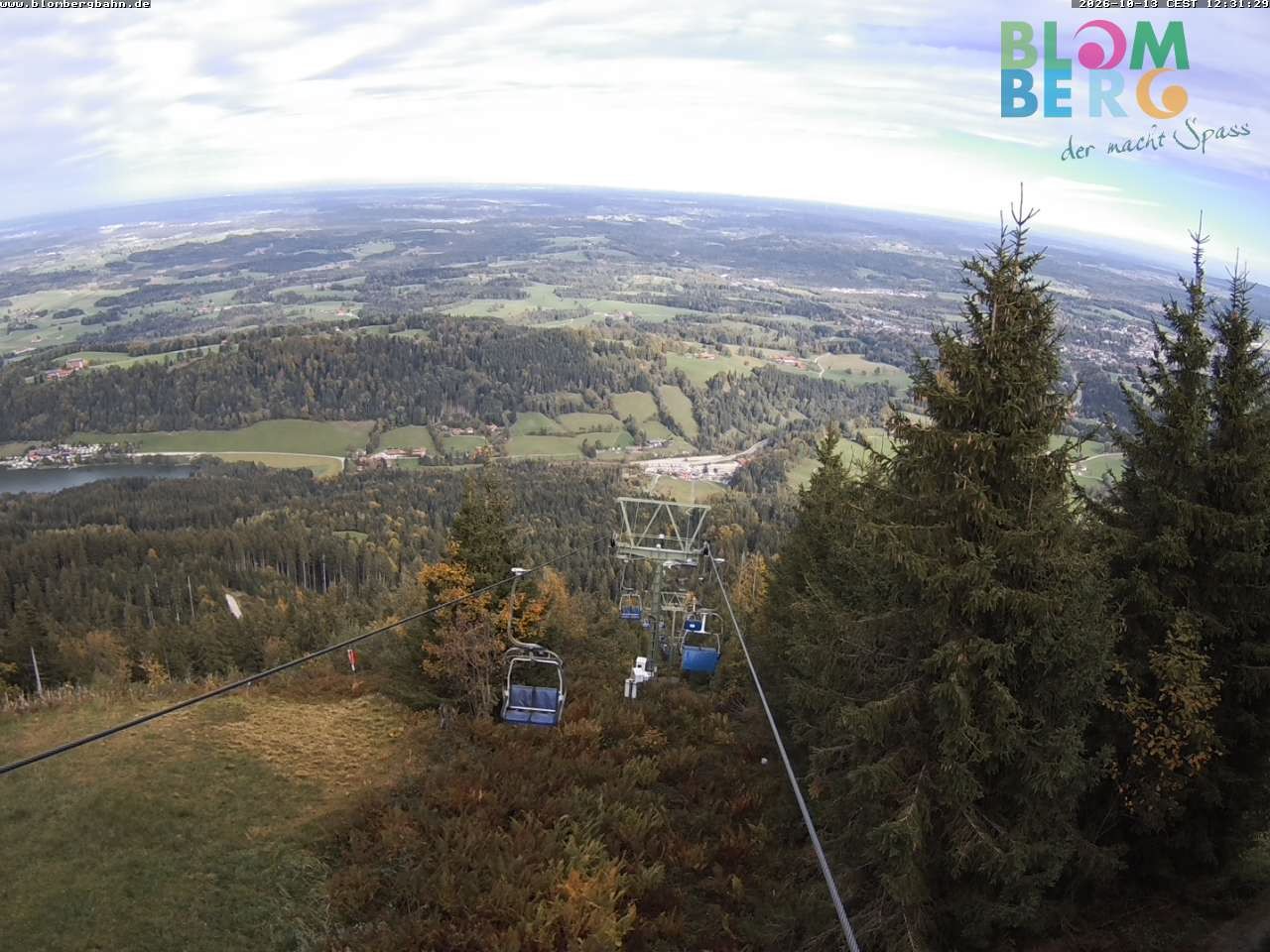Archiv Foto Webcam Blomberglift (Bayern)