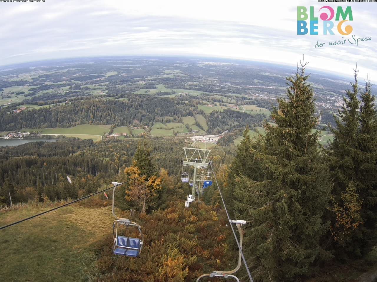 Archiv Foto Webcam Blomberglift (Bayern)