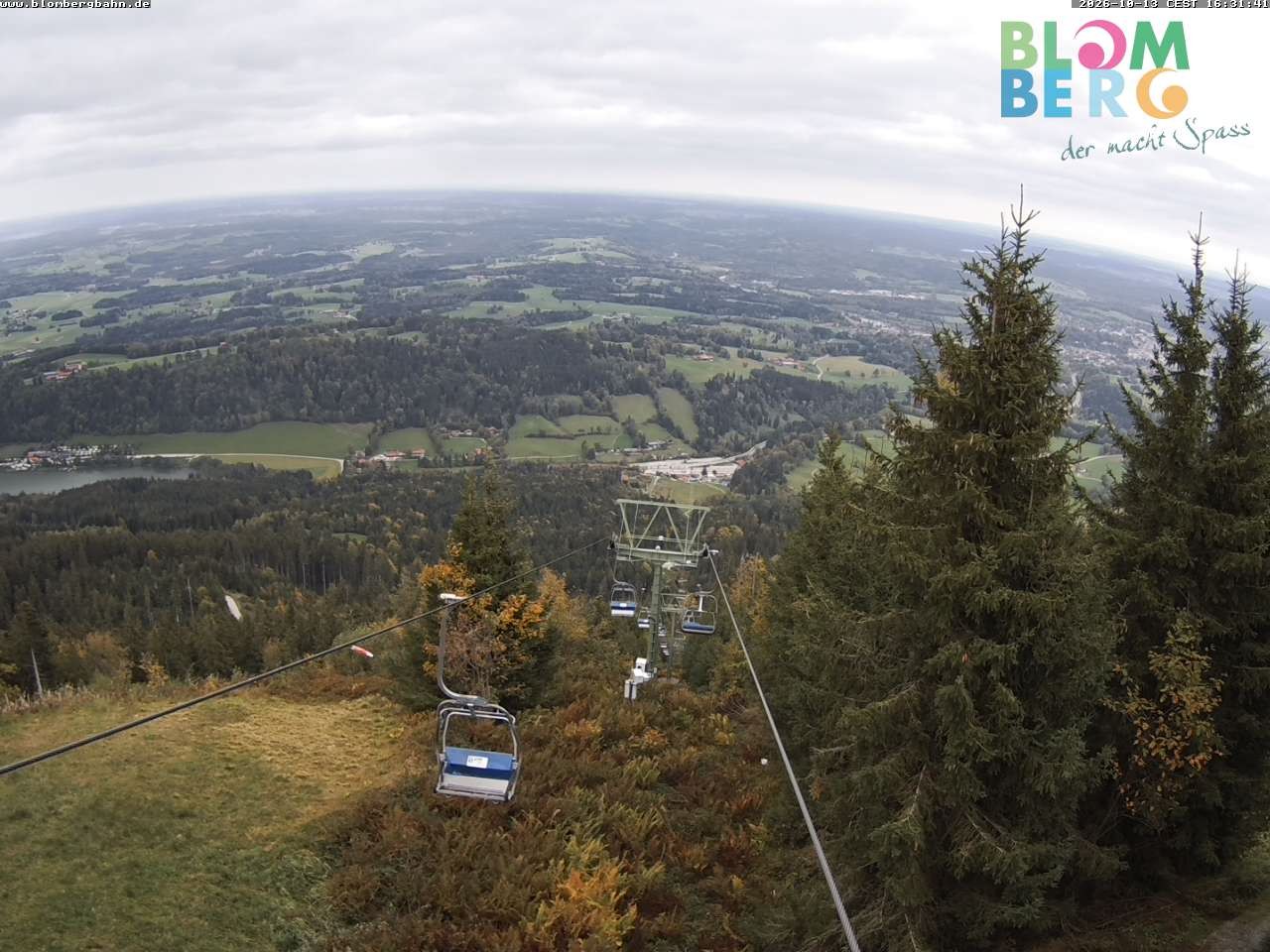 Archiv Foto Webcam Blomberglift (Bayern)