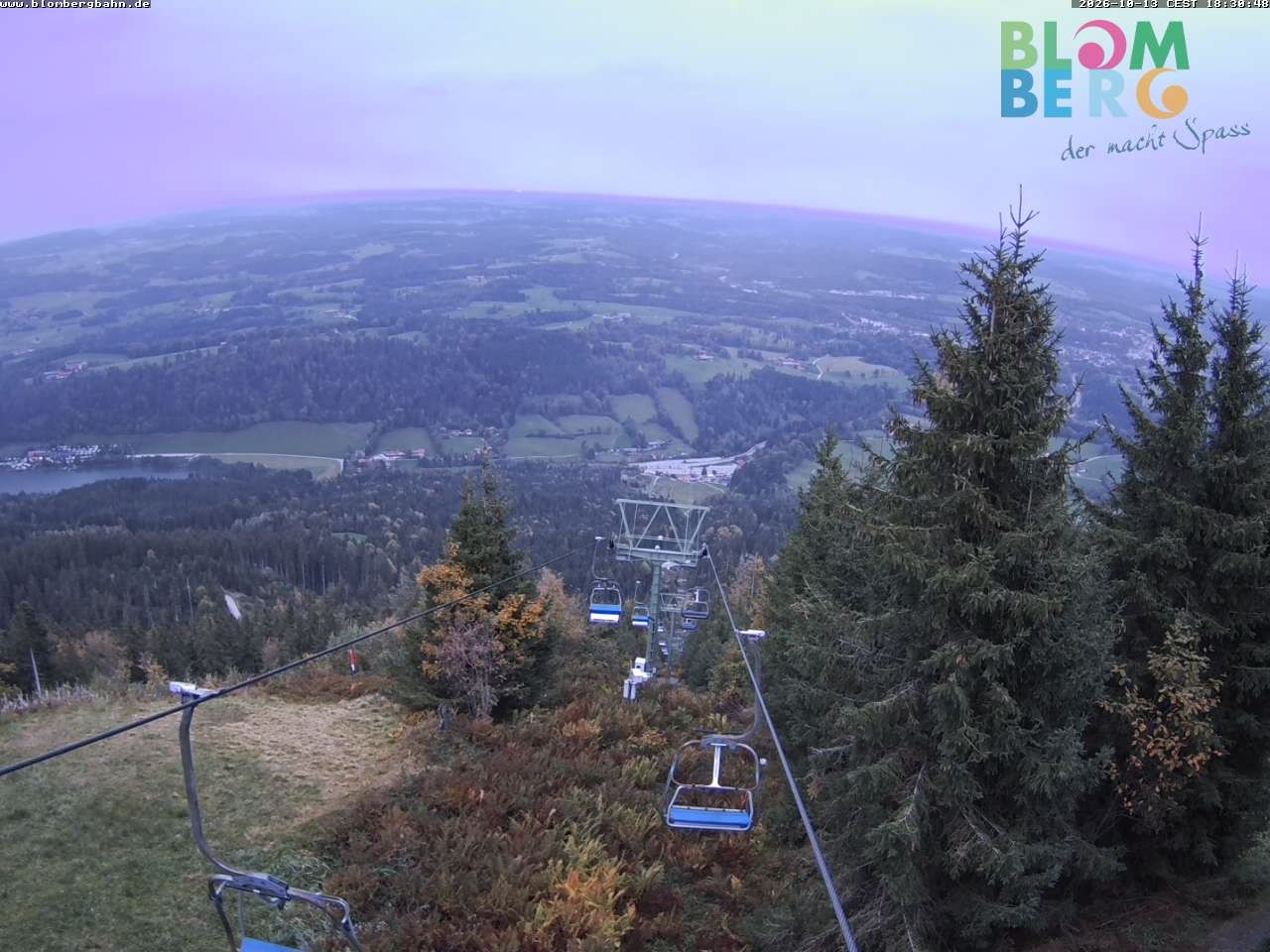 Archiv Foto Webcam Blomberglift (Bayern)