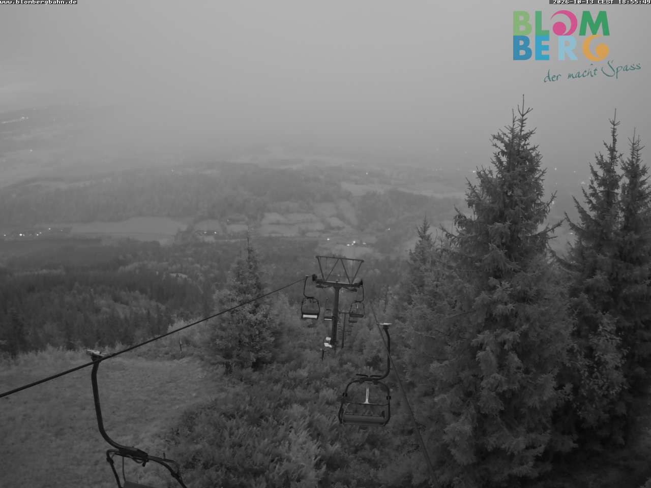 Archiv Foto Webcam Blomberglift (Bayern)