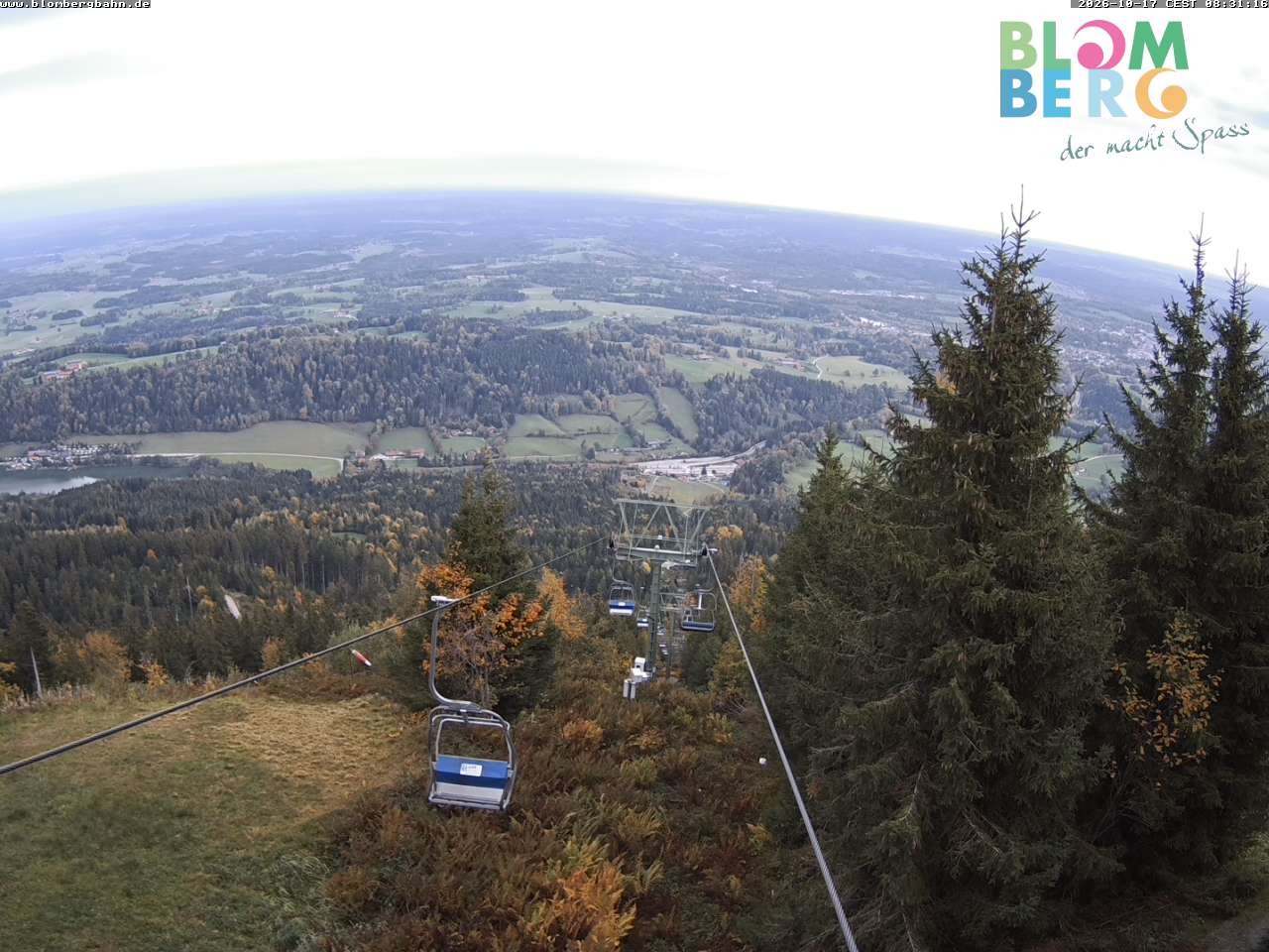 Archived image Webcam Blomberglift (Bavaria)
