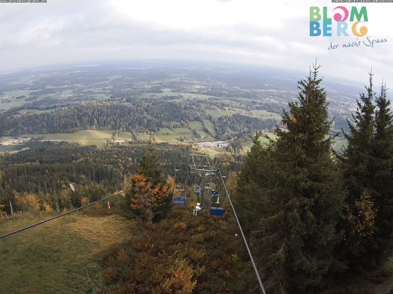 Archived image Webcam Blomberglift (Bavaria)