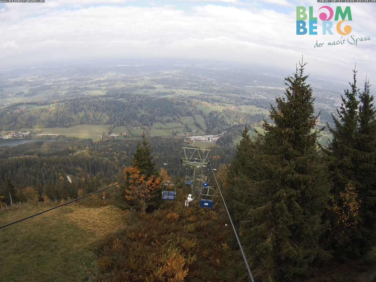Archiv Foto Webcam Blomberglift (Bayern)