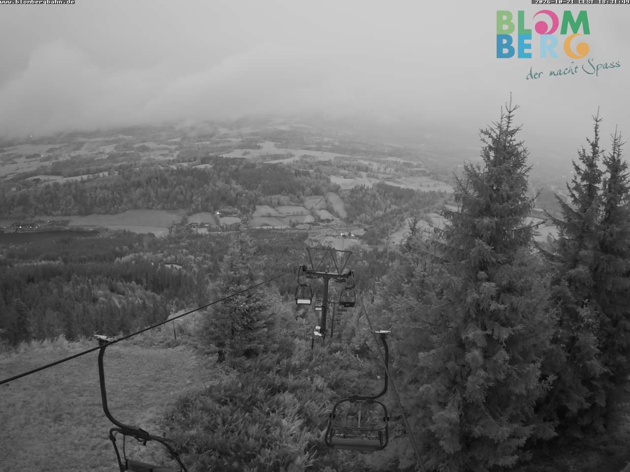 Archiv Foto Webcam Blomberglift (Bayern)