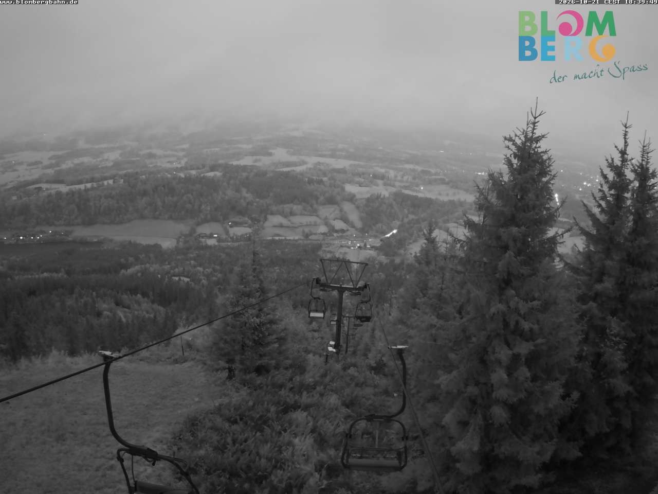 Archiv Foto Webcam Blomberglift (Bayern)