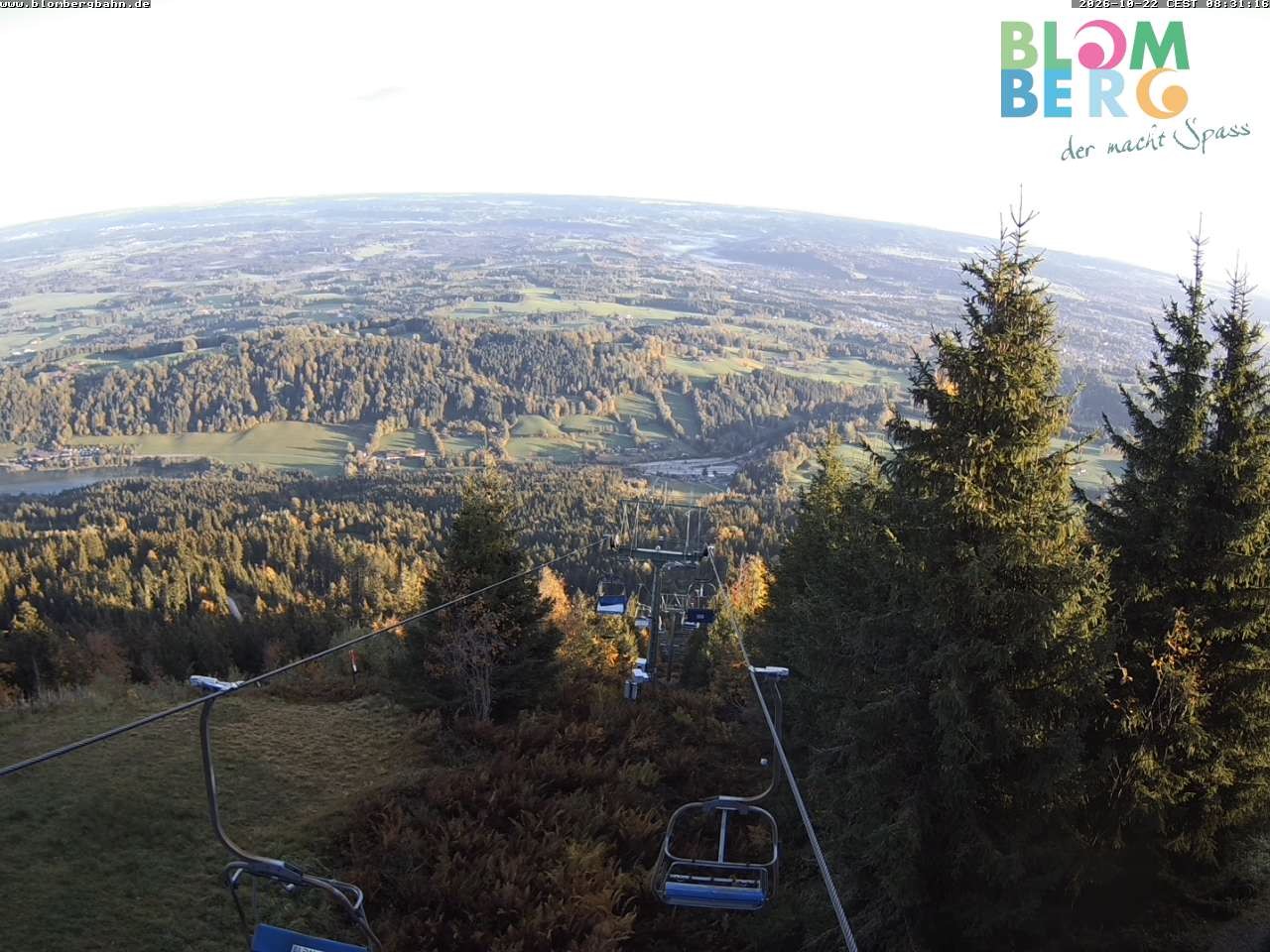 Archiv Foto Webcam Blomberglift (Bayern)