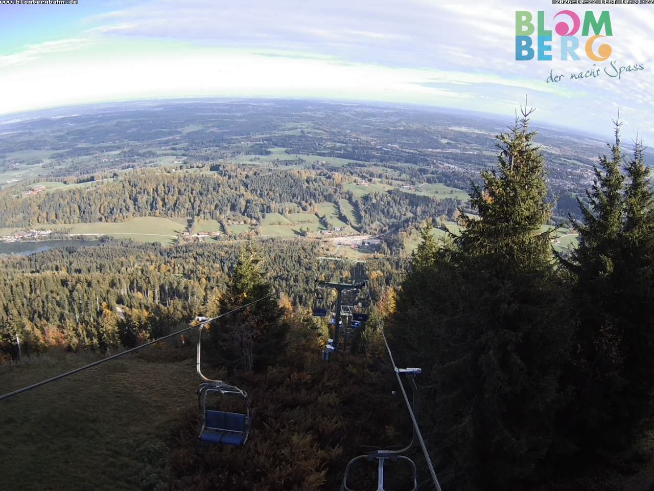 Archiv Foto Webcam Blomberglift (Bayern)