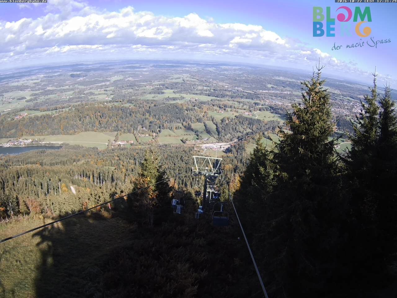 Archiv Foto Webcam Blomberglift (Bayern)