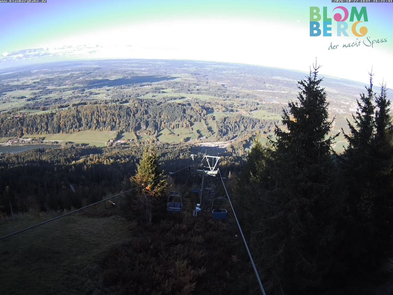 Archiv Foto Webcam Blomberglift (Bayern)