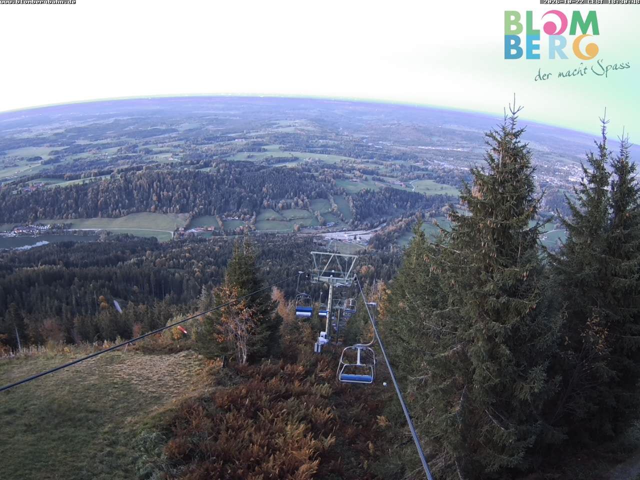 Archiv Foto Webcam Blomberglift (Bayern)