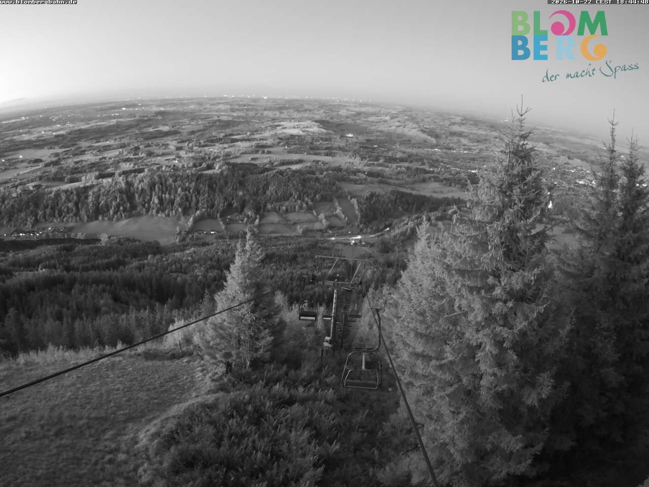 Archiv Foto Webcam Blomberglift (Bayern)